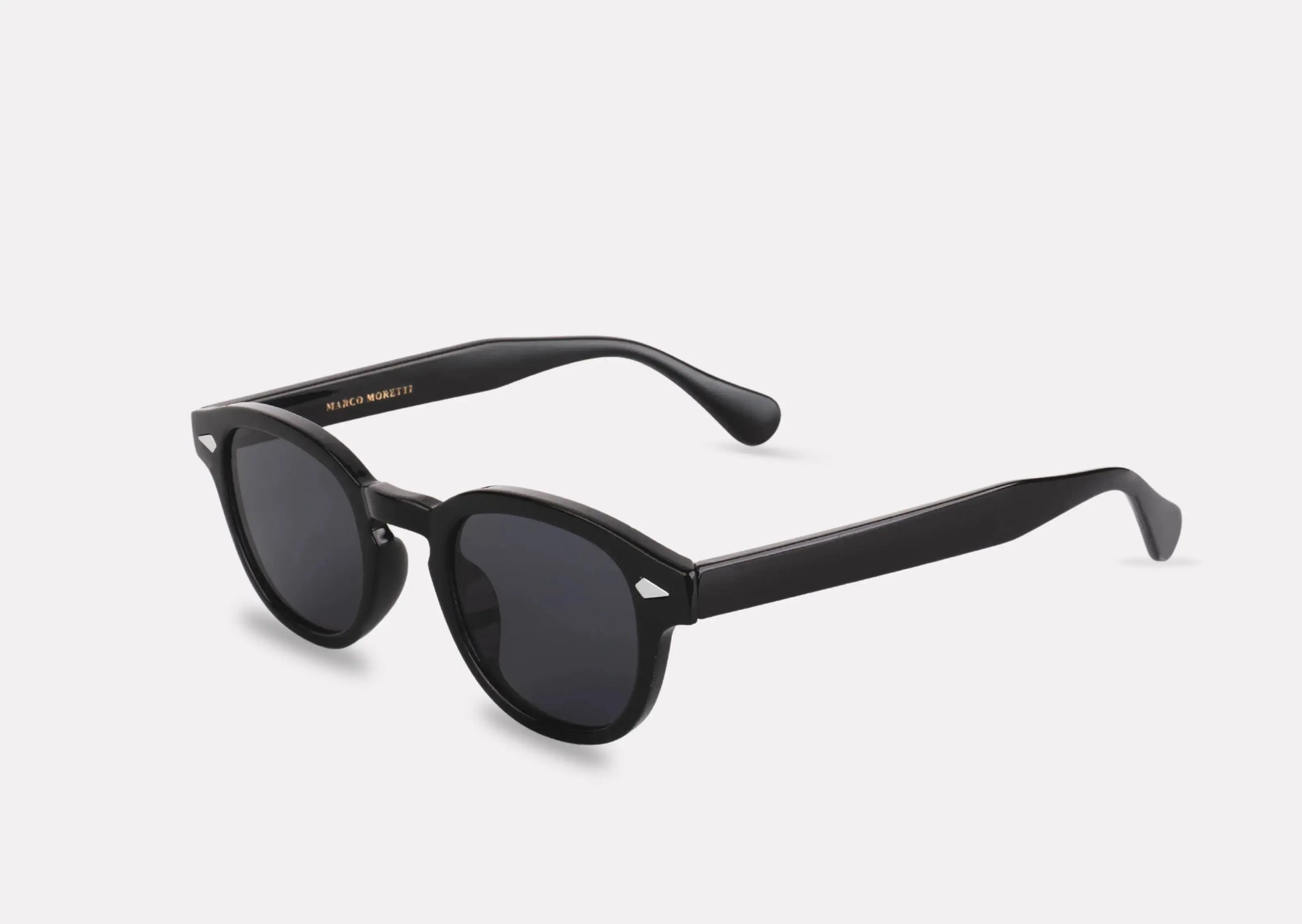 "Lunettes Monaco – monture noir et verres noirs "