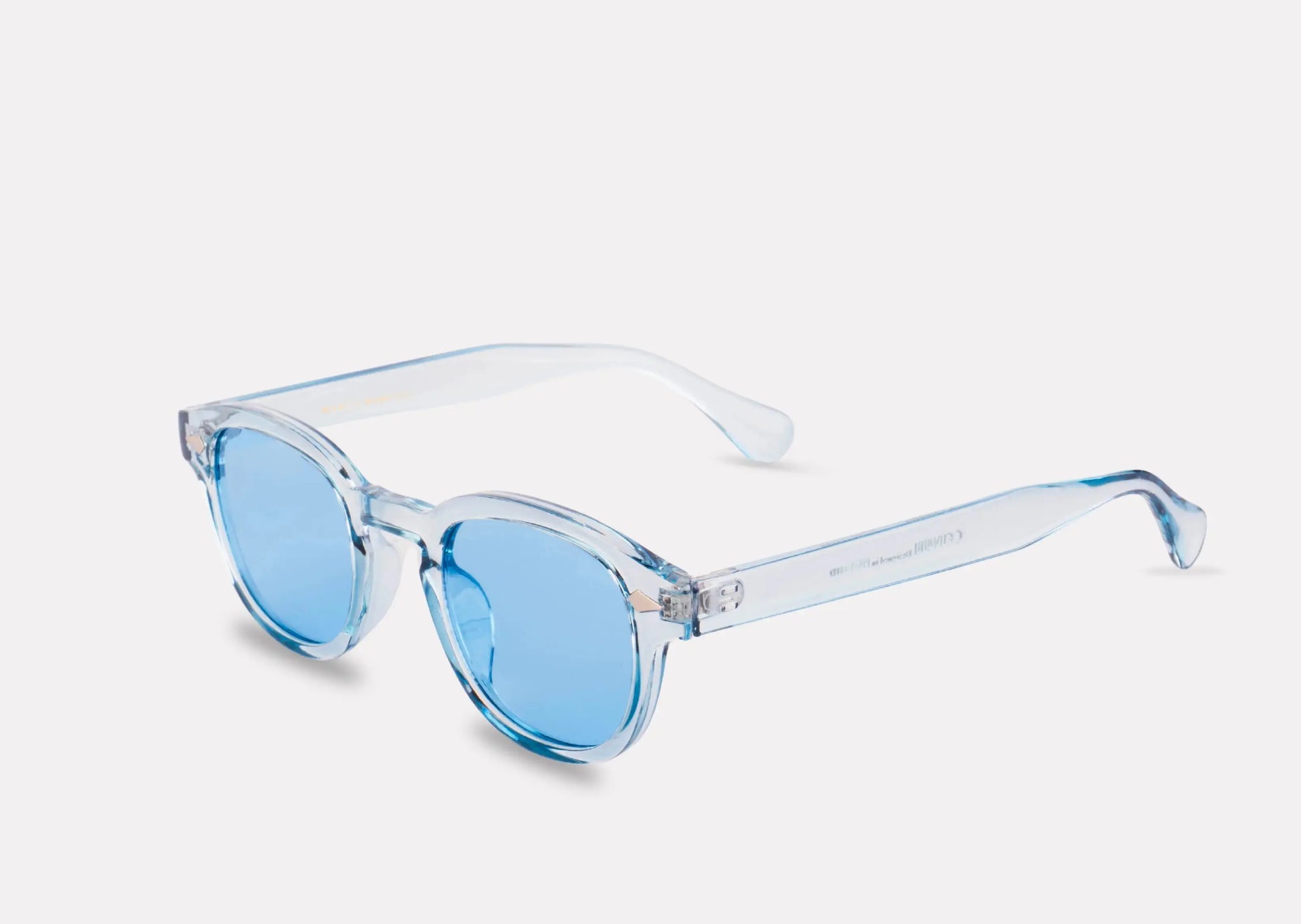 "Lunettes Saint-Tropez –  Transparente, verres bleus"