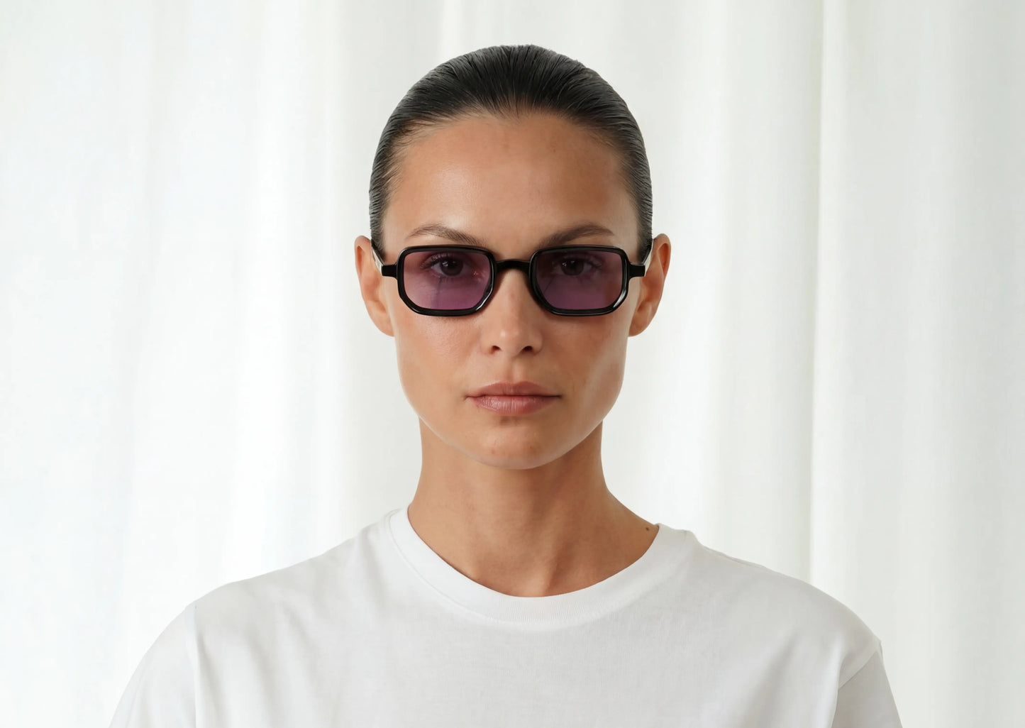 Monture - Verres: Noir - Violet