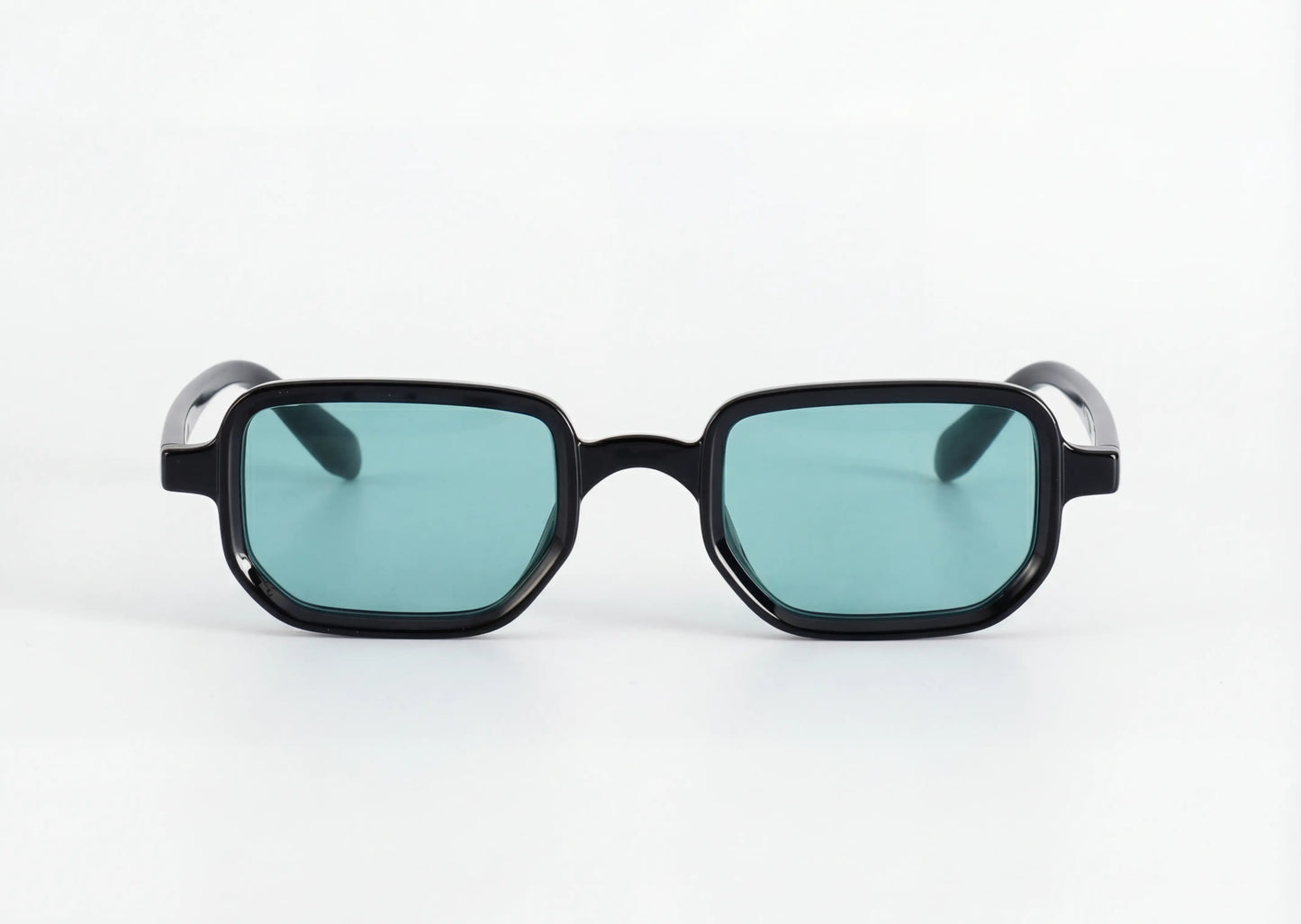 Monture - Verres: Noir - Turquoise