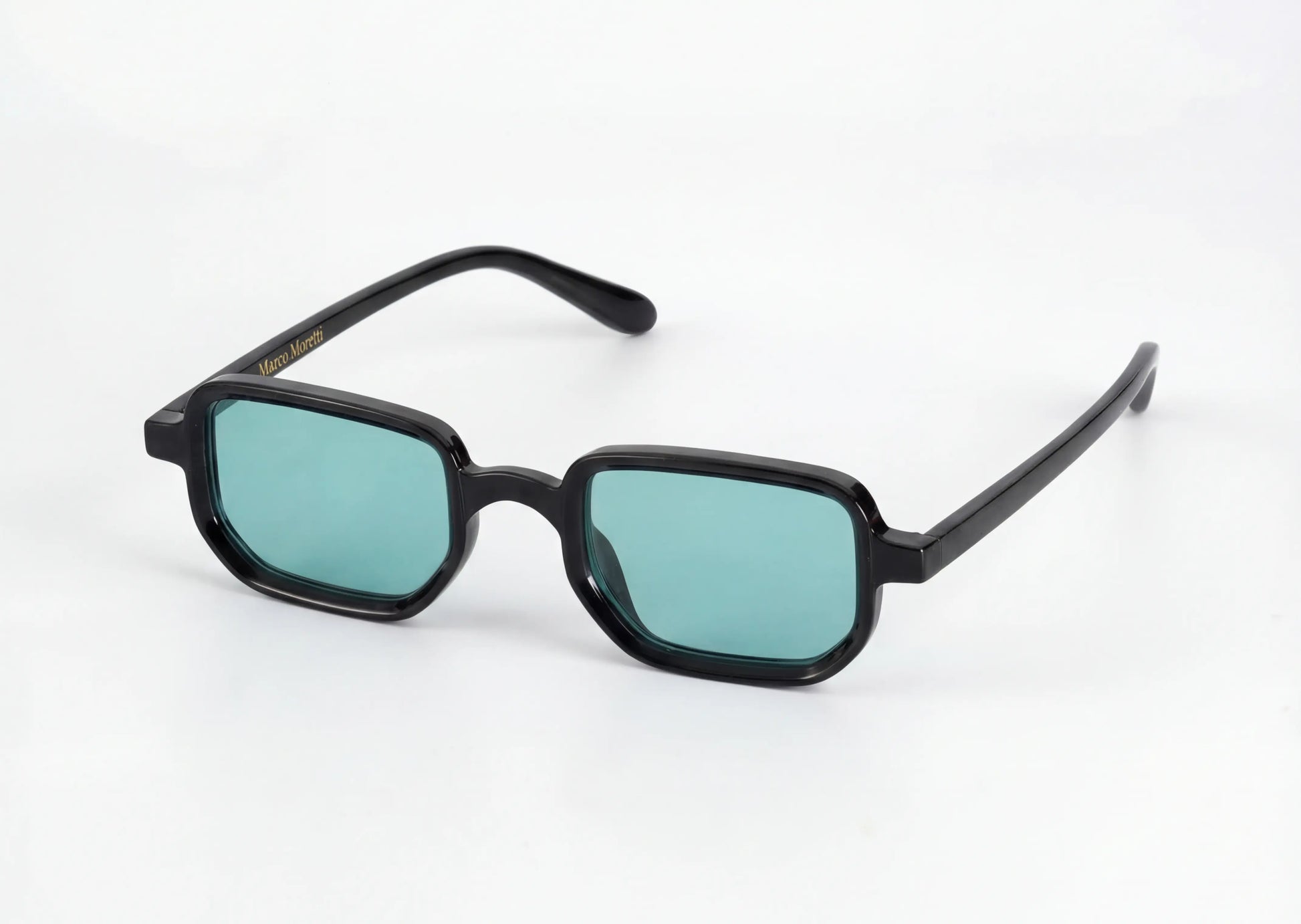 Monture - Verres: Noir - Turquoise