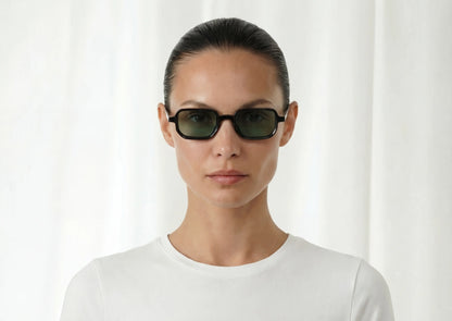 Monture - Verres: Noir - Turquoise