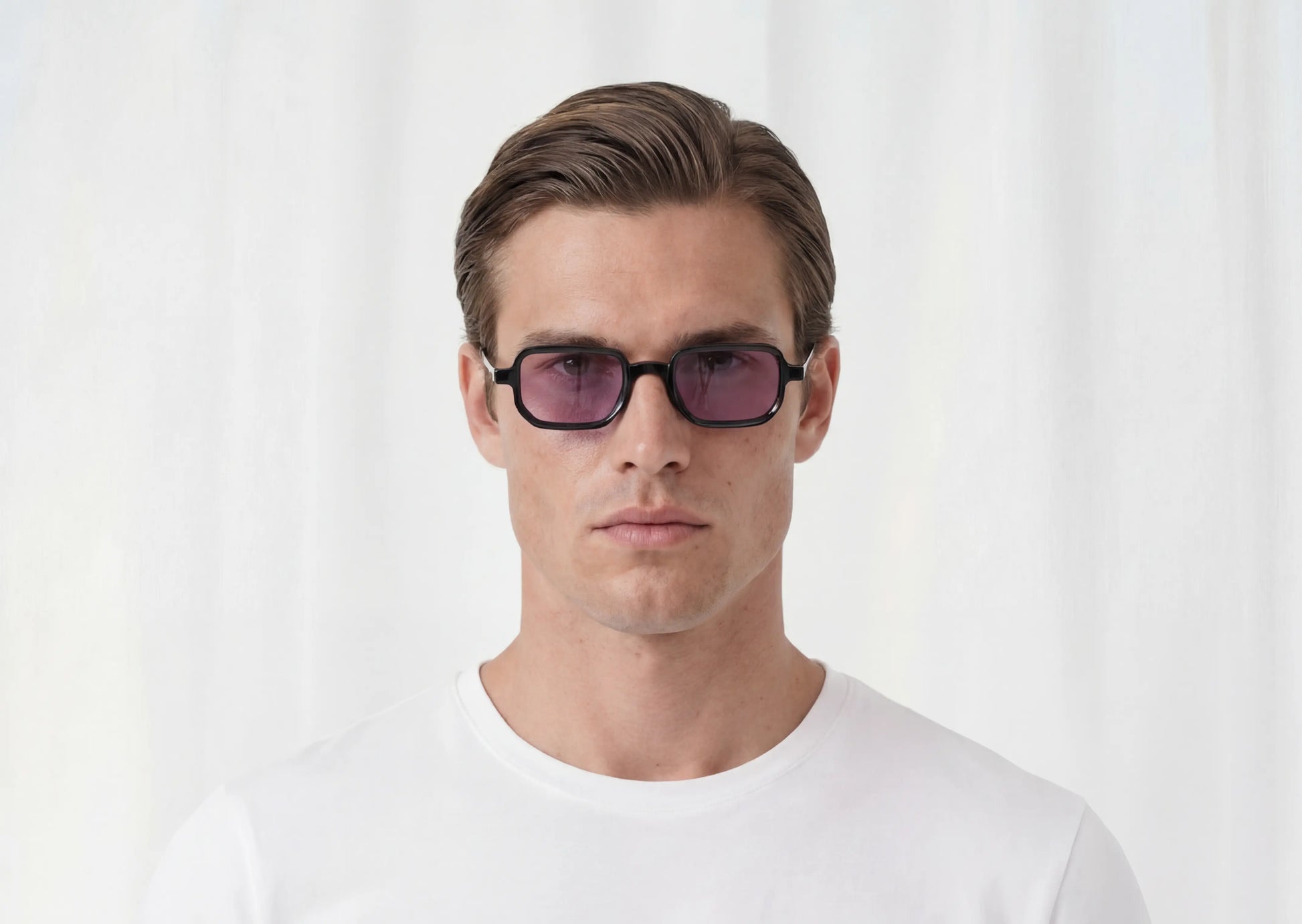 Monture - Verres: Noir - Violet